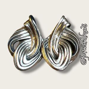 Bundle Sale 3 for $15 | Hand Crafted Silver Leather Earrings